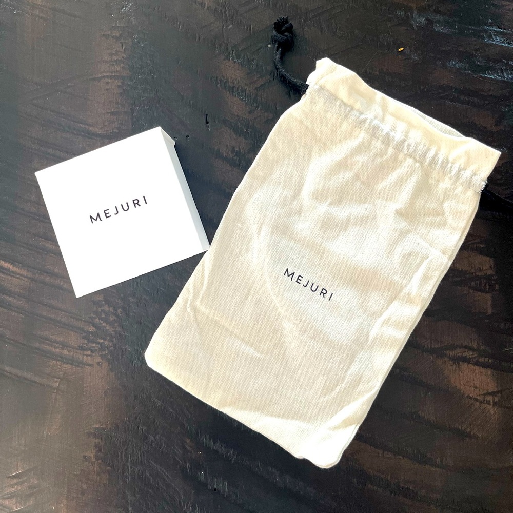 Mejuri Jewelry Box + Bag